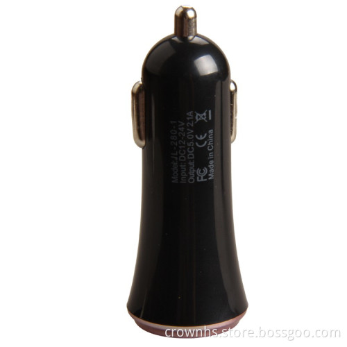 Mobile phone car battery charger, CE ROHS mini portable usb car charger